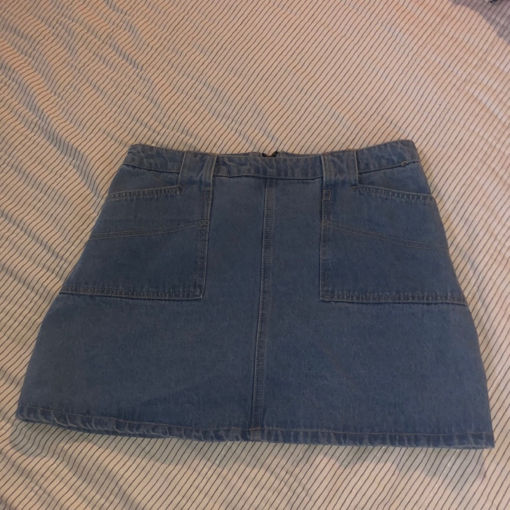 denim skirt